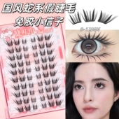 小信子假睫毛贴免胶水国风蛇系自粘自然仿真女团款 单簇可重复使用