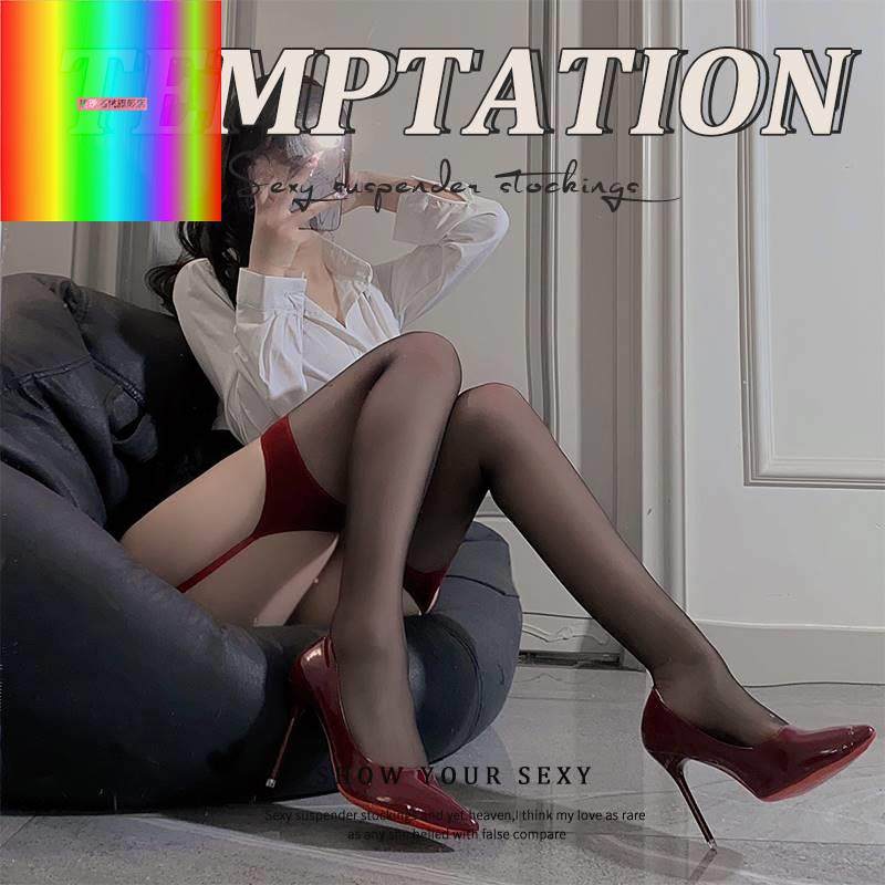 红边性感黑丝吊带渔网袜一体蕾丝调丝袜超薄款防勾丝过膝吊袜带,女士内衣/男士内衣/家居服,连裤袜/打底袜,淘宝优惠券,粉丝福利购,淘宝优惠卷