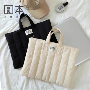 高级感2025新款 男女手提电脑包适用华为matebook14寸联想小米平板ipad11内胆包15寸防摔防震笔记本收纳包轻薄