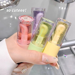 胖头刷唇油学生镜面水光唇去死皮淡化唇纹保湿滋润唇蜜秋冬防干裂