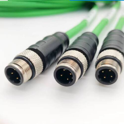 现货M12以太网YN/YM2D24-020PN1XLEAX 050 100 150 200 250连接线