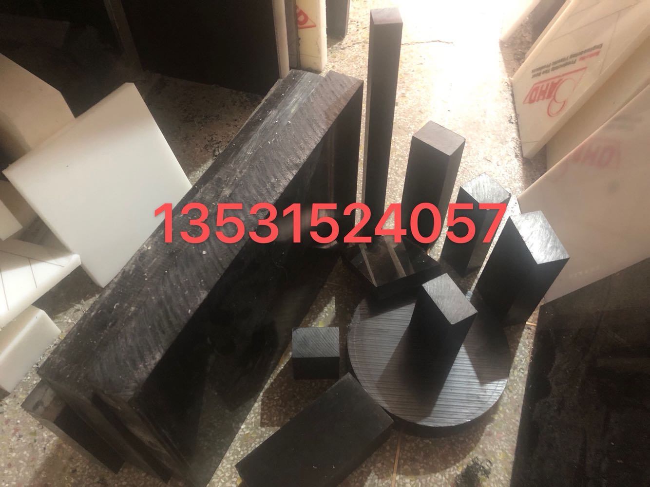 进口黑色pom+gf30板 赛钢棒加玻纤%50 增强型材pom板棒 pom+gf35