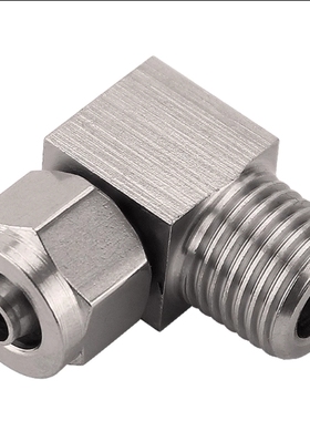 MCLPTK4/6/8/10/12-1/2/3/4不锈钢橡皮管用接头 弯管型