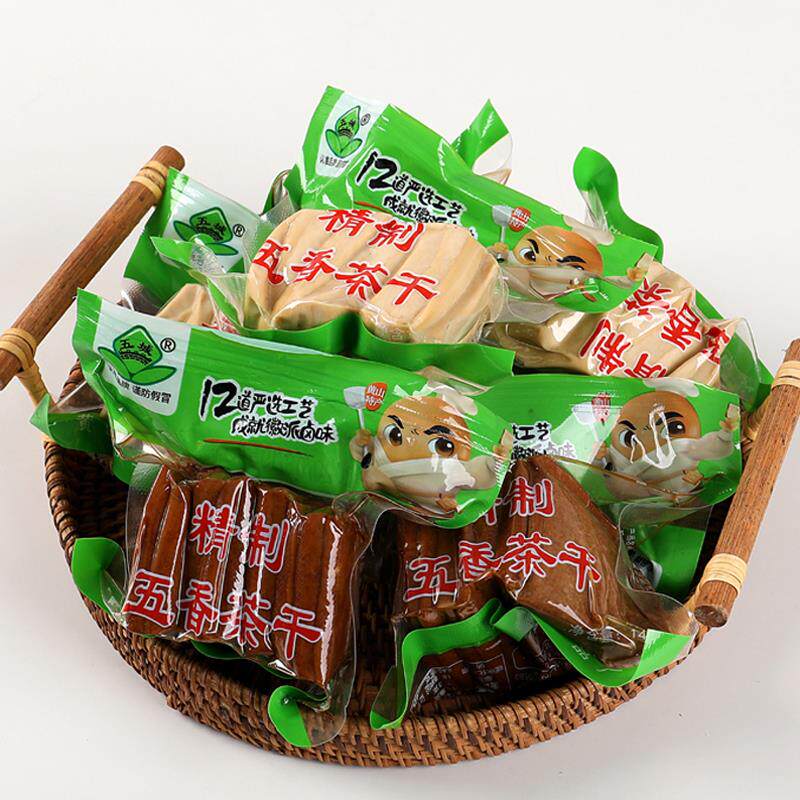 豆腐干140g/袋炒菜五香酱干白豆干配菜佐菜香干黄山地道特产