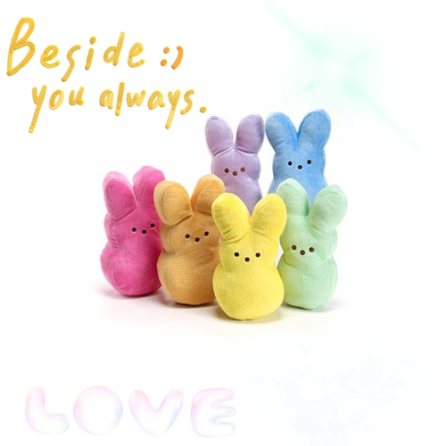 peeps兔子玩偶复活节卡通毛绒