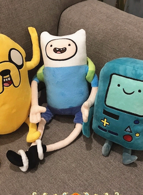 探险活宝玩偶公仔同人周边阿宝老毛绒玩具Adventure Time冒险时间