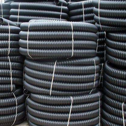 hdpe碳素波纹管单壁穿线管dn50dn65dn80dn110dn125dn160电缆保护