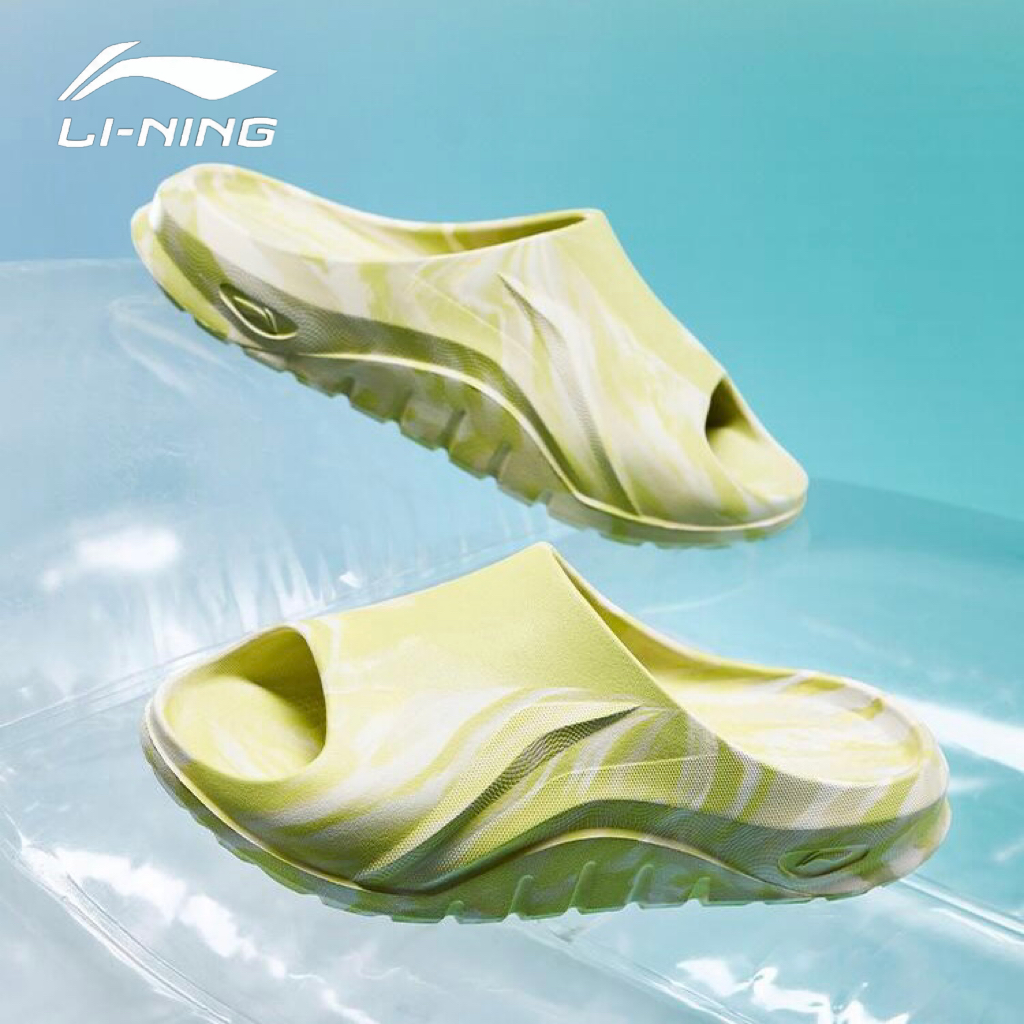 李宁运动拖鞋2025夏季新品男女同款休闲外穿舒适键盘凉拖AGAV003
