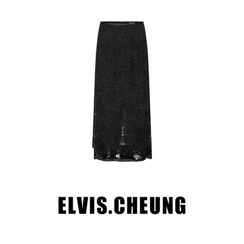 ELVIS.CHEUNG立体盘带绣半身裙