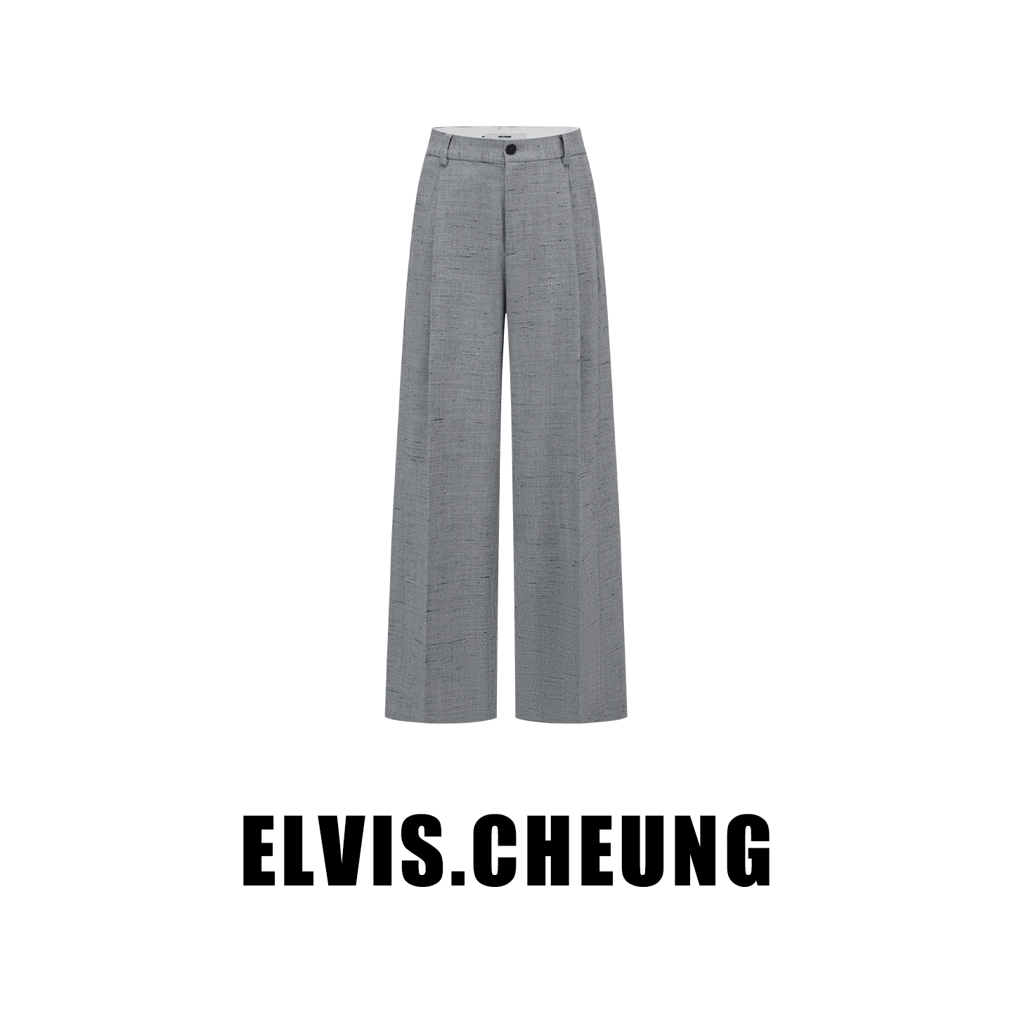 ELVIS.CHEUNG复古精纺阔腿裤