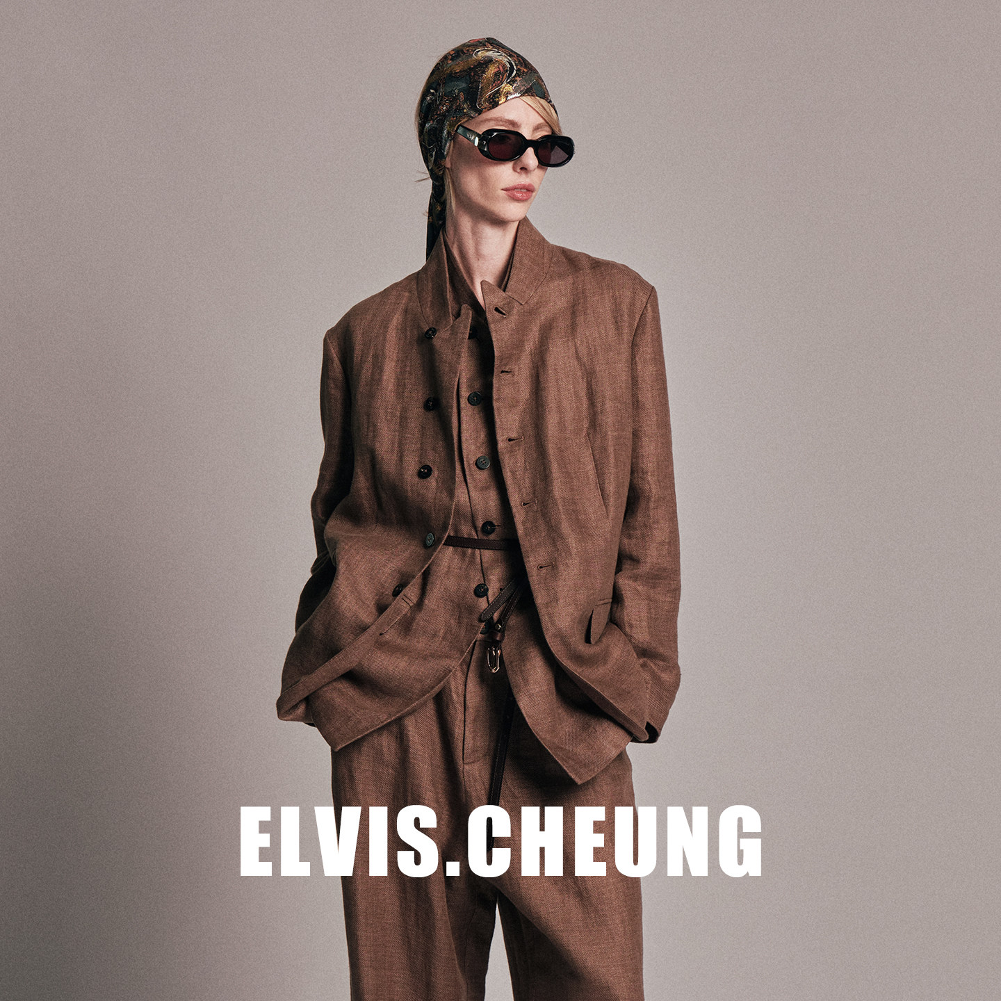 ELVIS.CHEUNG26早春老钱风进口亚麻领口造型马甲女宽松极简轻熟风,女装/女士精品,马夹,淘宝优惠券,粉丝福利购,淘宝优惠卷