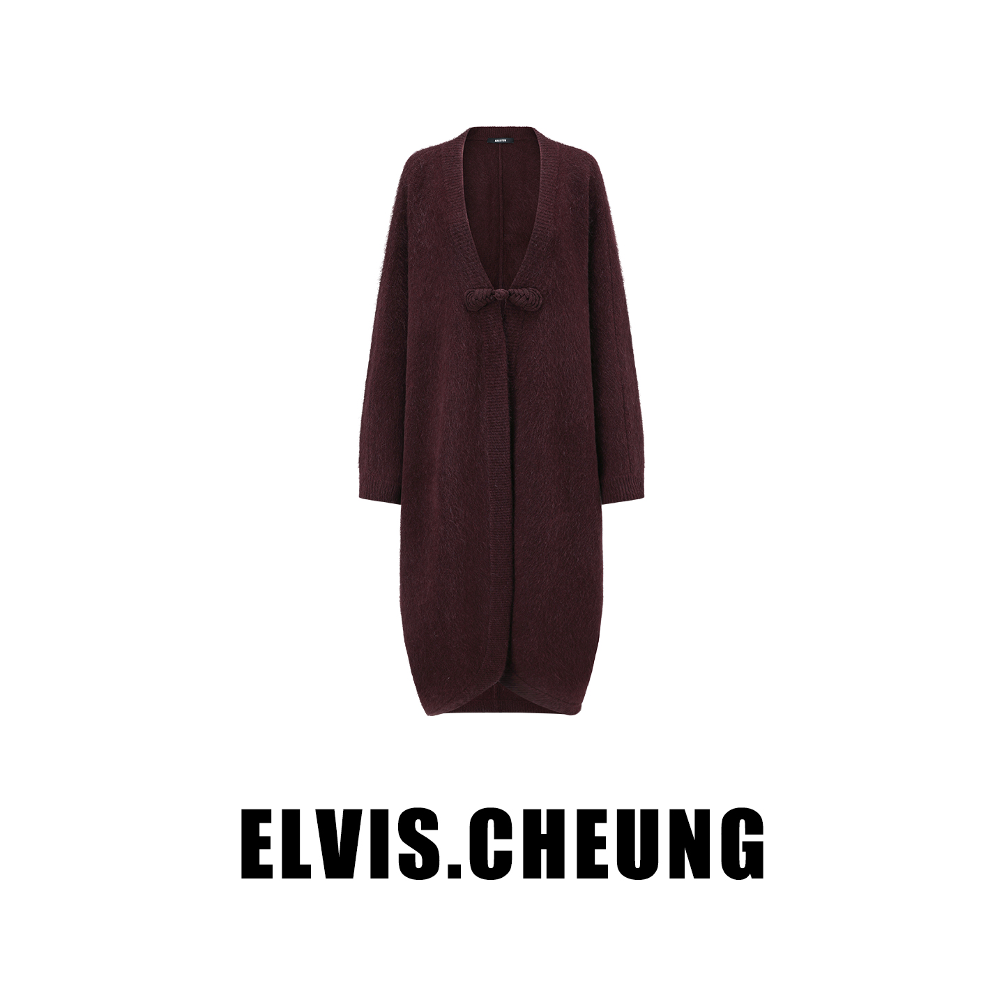 ELVIS.CHEUNG25秋冬牦牛绒斗篷大衣外套女高级显瘦气质时尚上衣
