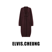 ELVIS.CHEUNG25秋冬牦牛绒斗篷大衣外套女高级显瘦气质时尚 上衣