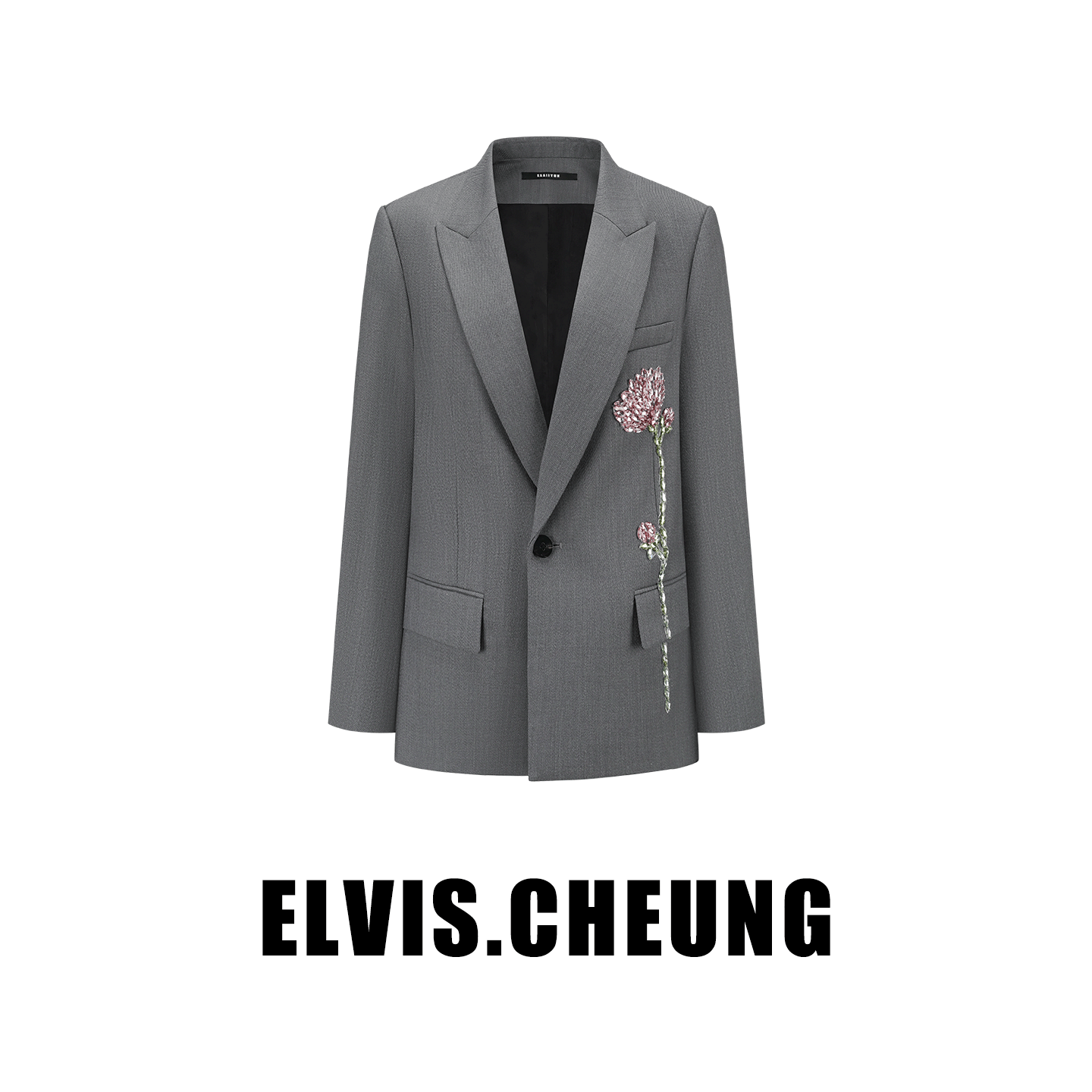 ELVIS.CHEUNG立体羊毛西装外套