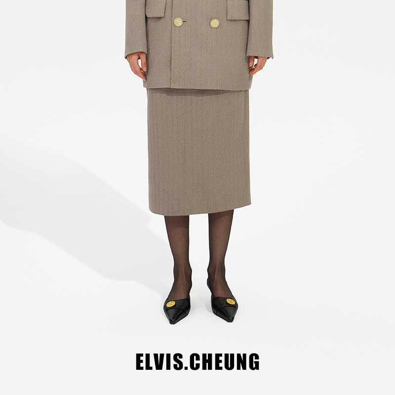 秋冬一步裙ELVIS.CHEUNG高级