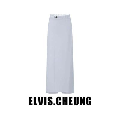 ELVIS.CHEUNG精纺围裹式直筒裙裤