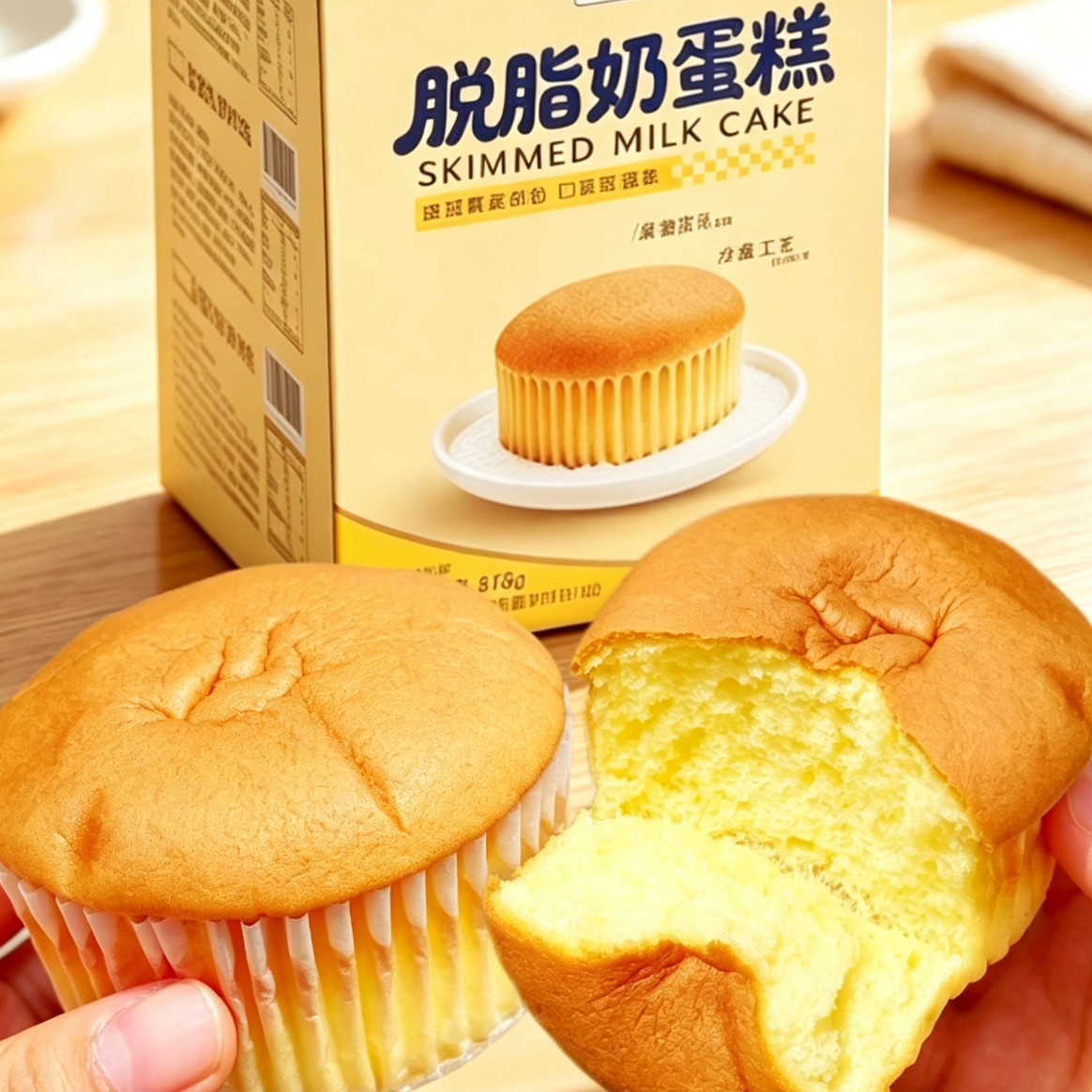 菲尔仕脱脂奶蛋糕早餐面包整箱