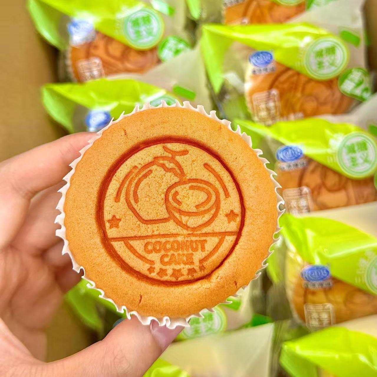 港荣淡糖椰丝蛋糕好吃不腻