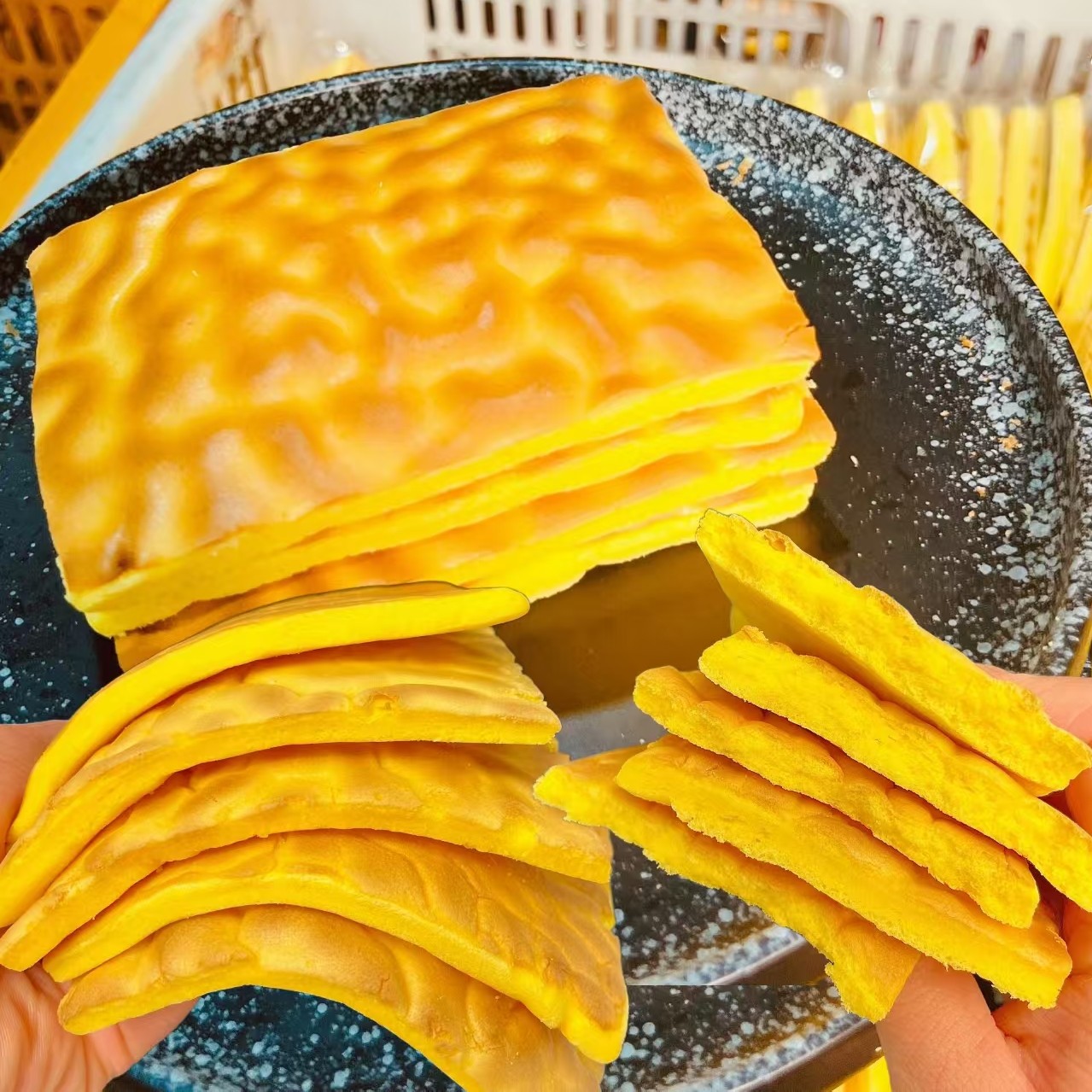 曲滋乐散装虎皮蛋糕焦香Q弹学生宿舍营养早餐办公室DIY休闲小零食