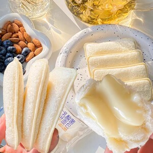 豪士乳酸菌小口袋夹心面包好吃