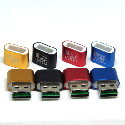 高速USB2.0读卡器四合一sd内存卡读取手机电脑相机车载TF卡OTG转