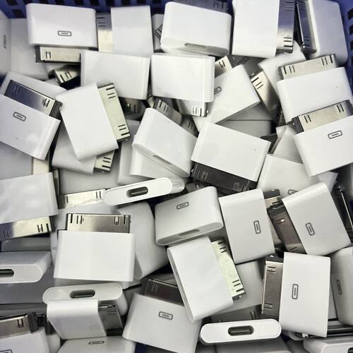 适用苹果LIghtning母转30Pin充电转接头iPhone4/4s转平板ipad老款