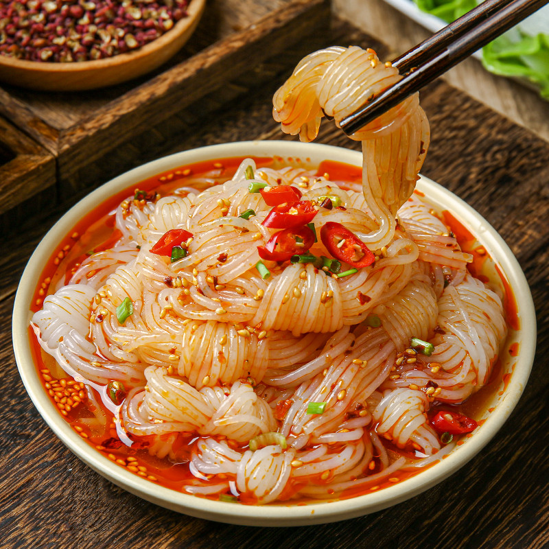 魔芋丝结即食代餐速食粉丝凉拌菜火锅麻辣烫串串关东煮食材商用