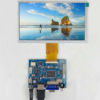 7寸8寸10.1寸平板40PIN屏幕改装HDMI VGA驱动板显示器电脑5V副屏