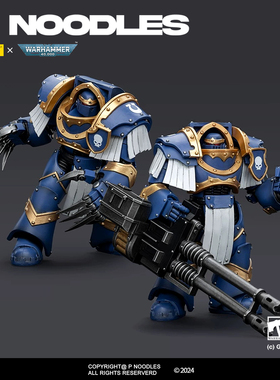 正版授权现货 JOYTOY暗源 战锤 极限战士铁骑终结者小队 可动手办