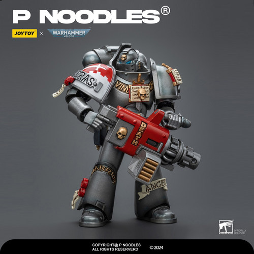 正版暗源战锤40k灰骑士可动手办