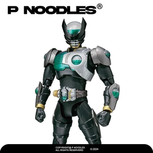 日版正品万代 假面骑士OOO 巴斯 可动手办 SHF蒙面超人双头雕现货