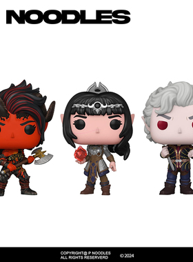 正版授权现货 Funko Pop 博德之门3 搪胶手办模型 影心 阿斯代伦