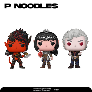 Pop Funko 博德之门3 搪胶手办模型现货 阿斯代伦 正版 影心 授权