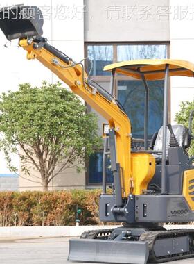 18319小履带挖机源头厂家售 植出口家用型农用挖坑直种挖机