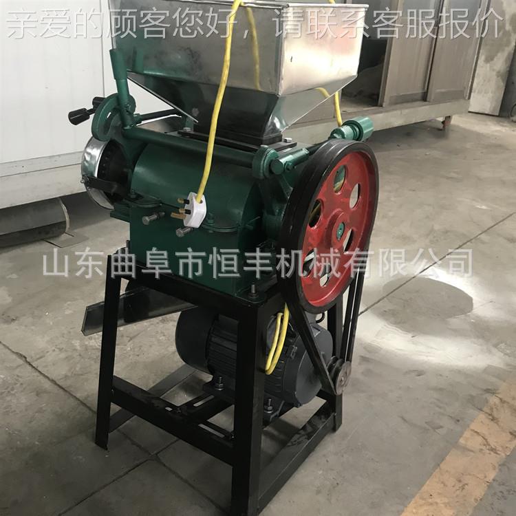 新型食挤TPF扁米机电动黄粮豆玉压胚酿酒五谷杂粮破机碎机