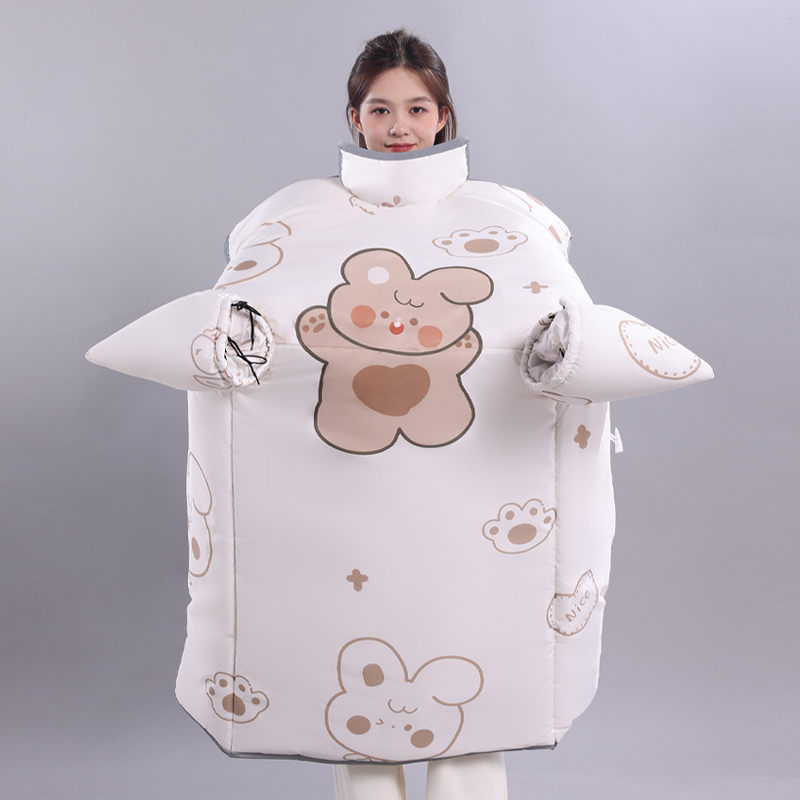 电动车挡风被冬季加绒加厚防水小