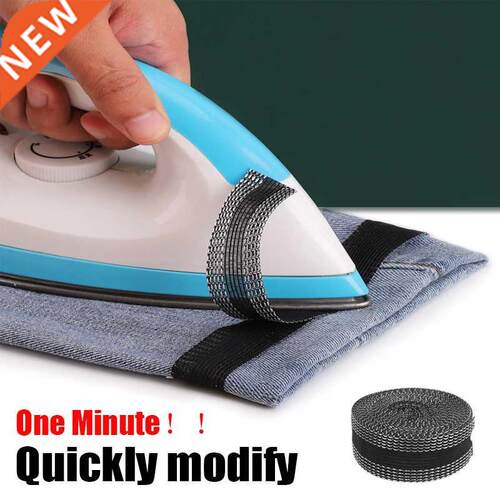 Self-dhesive Quick Pnts Pste Iron on Pnts Edge Shorten R