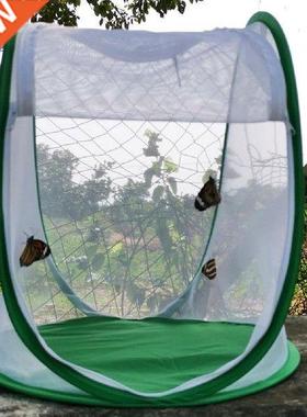 Insect Cage Foldable Easy to Carry Green Insect Mesh Cage