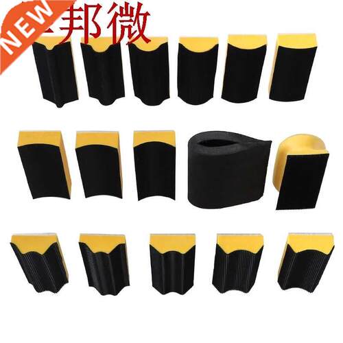 16pcs Sanding Pad 40x100mm Hand Sanding Block Disc Grinding