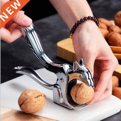 Portable Squirrel Shape Pecan Nut Cracker Nut Opener