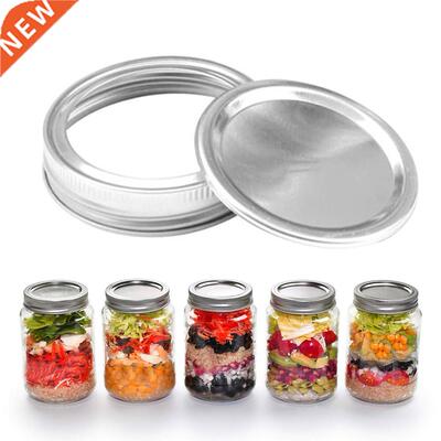 12pcs/10PCS Mason Jar Lids Leak Proof Secure Mason Canning