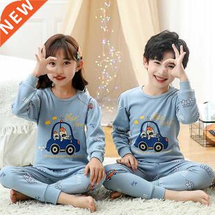 Autumn Winter Baby Girl Clothes Pajamas Sets Bosy Pyjamas Ki