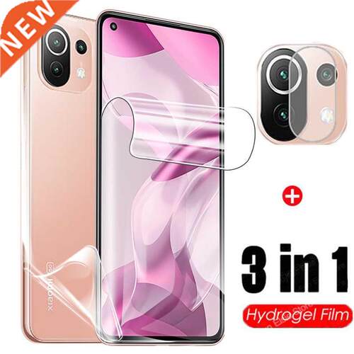 3in1 Hydrogel Film For Xiaomi Mi 11 Lite 5G NE Screen Protec