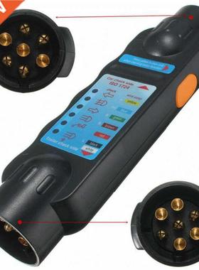 12v 7 Pin Car and Trailer Towing Lights Plug and Socket Cabl
