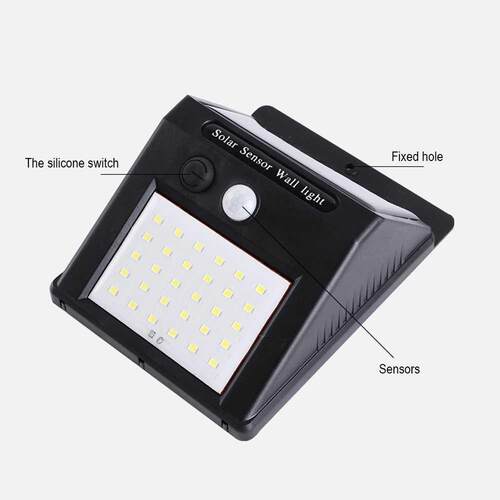 20/0 LED Solar Power Light PIR Motion Sensor 1/2/4pcs Solar