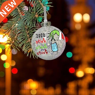 HOT Christmas Balls Ornaments Shatterproof Clear Xmas Balls
