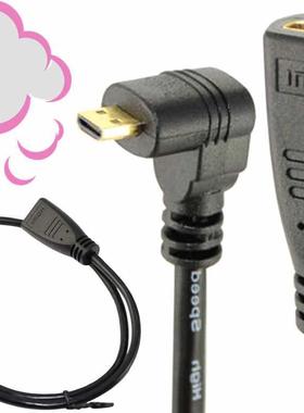 Down angle Micro HDMI Male to HDMI Female Adapter Convertor