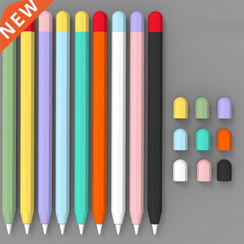 Stylus Cover Silicone Pen Case For Pencil 1 2 Color Matchin