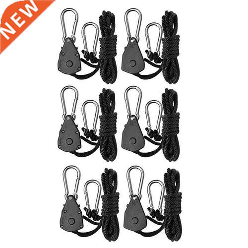 6Pcs 1/8 Inch Heavy-Duty Adjustable Growth Light Ratchet