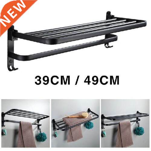 Aluminum Towel Rack Holder Modern Towel Shelf Wall Mount